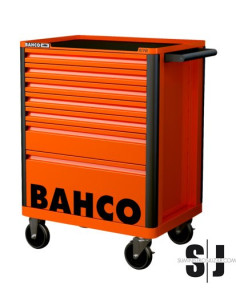Carro HUB de almacenamiento E72 rojo de 26" con siete cajones de 693 mm x 510 mm x 955 mm