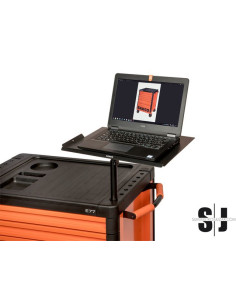 Soporte para ordenadores portátil para los carros HUB de almacenamiento 1477K