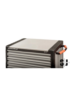 Parte central de la encimera de acero inoxidable para los carros HUB de almacenamiento 1477K y 1487K