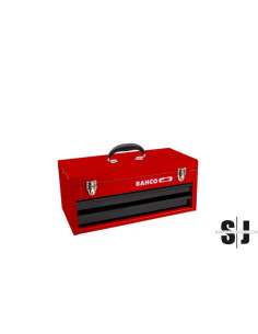 Caja de herramientas metálica con 2 cajones de 523 mm x 257 mm x 247 mm