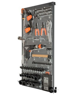 Panel de herramientas con composición para automoción (62 piezas)