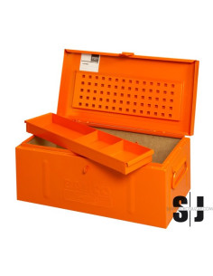 Caja metálica de albañil de 690 mm x 360 mm x 310 mm