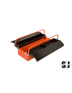 Caja de herramientas con 3 compartimentos de 170 mm x 225 mm x 565 mm y 10 kg