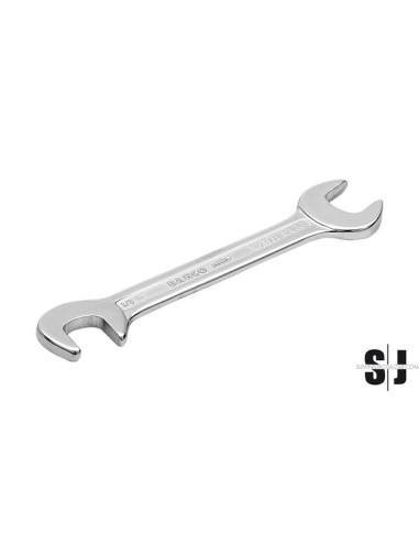 Llave fija de dos bocas Lilliput de 5/8" con acabado cromado de 130 mm