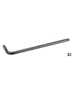 Llave hexagonal tipo allen TORX® Plus larga y fosfatada, T9 x 80 mm