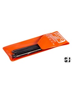 Juego de 5 llaves tipo allen hexagonales TORX® con bola, largas y fosfatadas