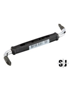 Llaves tipo allen hexagonales de dos bocas Pozidriv (PZ1 y PZ2 x 100 mm)