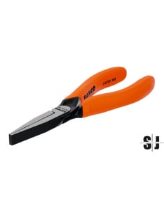 Alicates de boca plana y cabeza larga, con mangos monomateriales (140 mm) Embalaje industrial