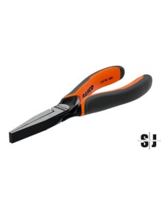 Alicates ERGO™ de boca plana y cabeza larga, con mangos bi-materiales (140 mm) Embalaje industrial