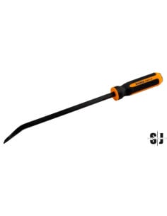 Palanca de cabeza plana con varilla pasante para martilleo - 450 mm