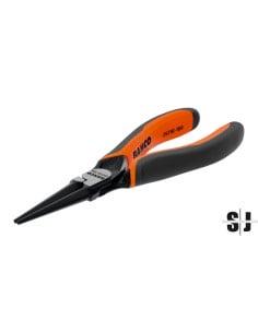 Alicates ERGO™ de boca redonda con mangos bi-materiales (140 mm) Embalaje industrial