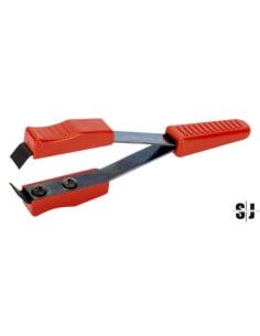 Pinzas pelacables lacadas con agarre de plástico de 130 mm
