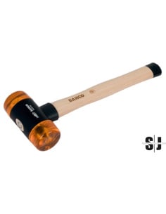 Martillo de plástico Superflex con mango de madera, 570 g