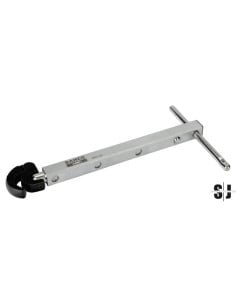 Llave telescópica para lavabo, para tuercas de 10-32 mm y con 4 posiciones (280 mm)