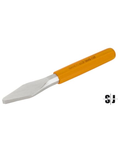 Buriles con mango octogonal plano y revestimiento de plástico 125 mm