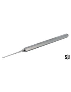 Botador cilíndrico de 2 mm con mango hexagonal, 150 mm