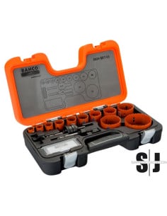 Juego de coronas de sierra bi-metal Sandflex® de 19-79 mm (13 piezas)