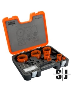 Juego de coronas de sierra bimetal Sandflex®, 16 mm-86 mm: 13 unidades