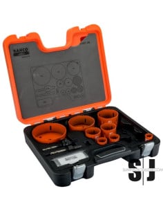 Juego de coronas de sierra bimetal Sandflex®, 25 mm-114 mm: 12 unidades