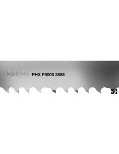 3/4 TPI 1.3 mm x 41 mm - Hoja de sierra de cinta bi-metal de corte de metal de producción para aleaciones grandes y difíciles, c
