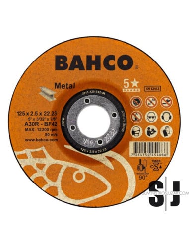 Discos abrasivos de corte de alto rendimiento para metal 180 x 3.2 x 22.23mm