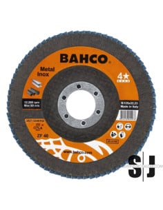 Discos abrasivos flexibles para inox y metal 125 x P40 x 22.23mm