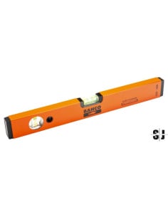 Nivel de aluminio rectangular de 800 mm con 3 burbujas