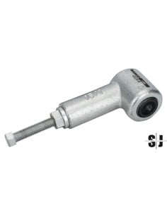 Gato hidráulico con acabado galvanizado, 55 mm