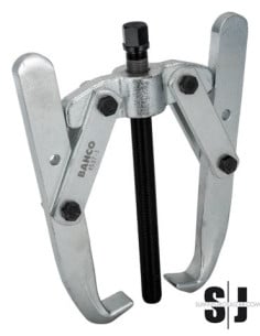 Extractor de 2 garras con acabado galvanizado, 50-350 mm