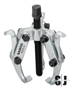 Extractor de 3 garras con acabado galvanizado, 130 mm