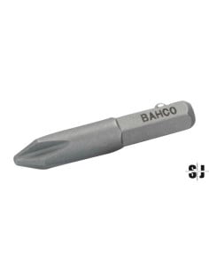 Punta estándar 5/32" y 25 mm para tornillos Phillips PH2 (5 piezas/caja de plástico)