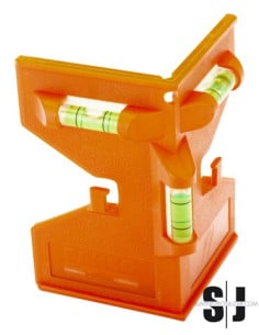 Nivel magnético de 80 mm para postes