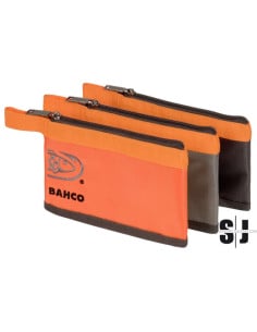 Juego de bolsas con cremallera de 90 mm (3 unidades)