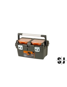 Caja de herramientas de plástico «heavy duty» de 500 mm y 27 L