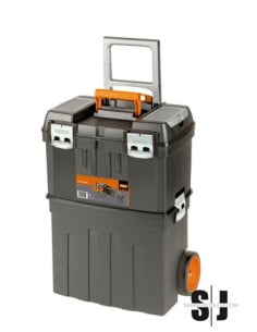Caja de herramientas de plástico «heavy duty» de 470 mm y una capacidad de 60 L