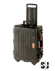 Estuche rígido para trabajos pesados con ruedas de 51 l de 627 mm x 475 mm x 292 mm