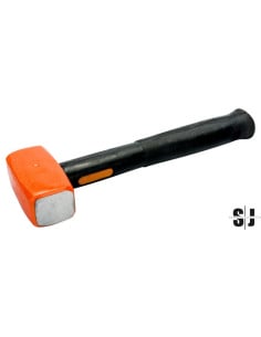 Maza de seguridad de 99/105 mm con mango de goma, 1,8 kg