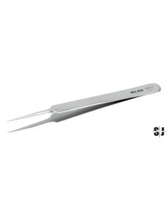 Pinzas rectas de relojero con acabado pulido 5-SA de 105 mm