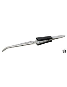 Pinzas de soldadura con protección para la mano de fibra vulcanizada 30-S de 160 mm