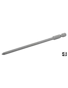 Punta estándar 1/4" para tornillos Pozidriv PZ2 de 125 mm (2 piezas/blíster)