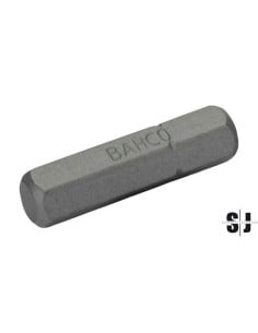 Punta estándar 1/4" para tornillos hexagonales 5/16" de 25 mm (3 piezas/blíster)