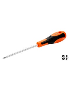 Destornillador Phillips con mango de goma (PH2 x 25 mm)