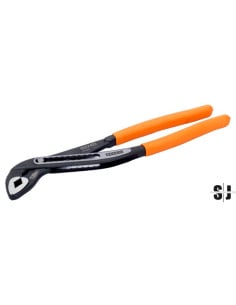 Tenazas articuladas ajustables con mangos de PVC de 200 mm (embalaje industrial)