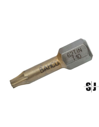 Puntas de torsión TiN de 1/4" para tornillos de cabeza TORX® de 25 mm