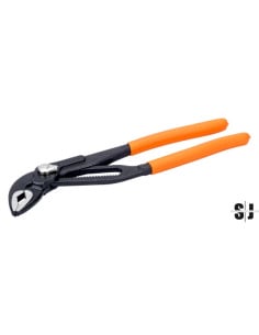 Tenazas articuladas de ajuste rápido con mango de PVC de 200 mm