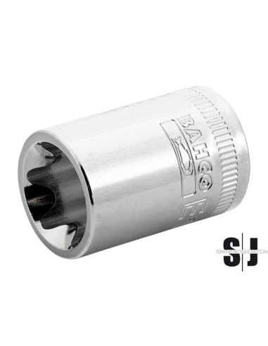 Vaso con cuadradillo de 3/8" y perfil TORX® E10