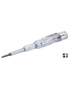 Comprobador de tensión destornillador aislado modelo luminoso de 150 V a 250 V