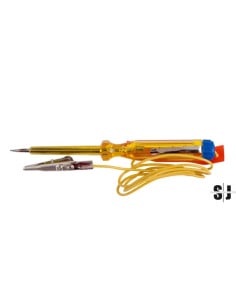Destornillador aislado/comprobador de tensión especial para 15-250 V de 0,5 x 3 x 45 mm