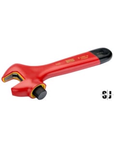 Llave ajustable "inglesa"aislada con moleta lateral, 305 mm