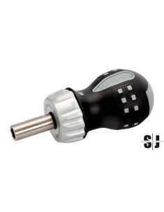 Destornillador a carraca Stubby de 68 mm con portapuntas de 1/4"